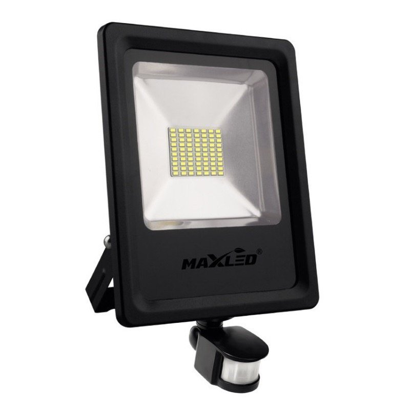 Naświetlacz LED z czujnikiem ruchu 50W IP65 MAXLED unimet Sklep