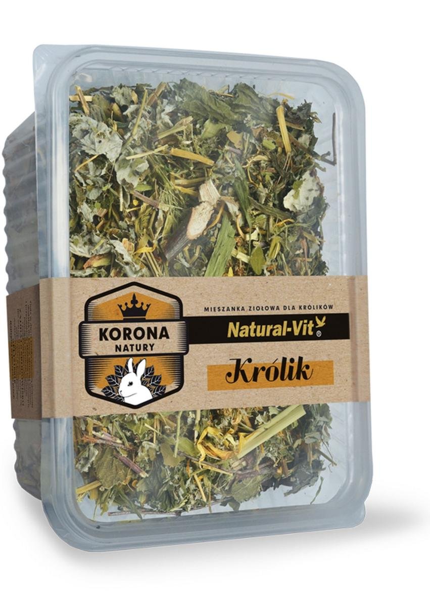 NATURAL VIT Korona Natury Zioła dla królika 70g Natural Vit Sklep