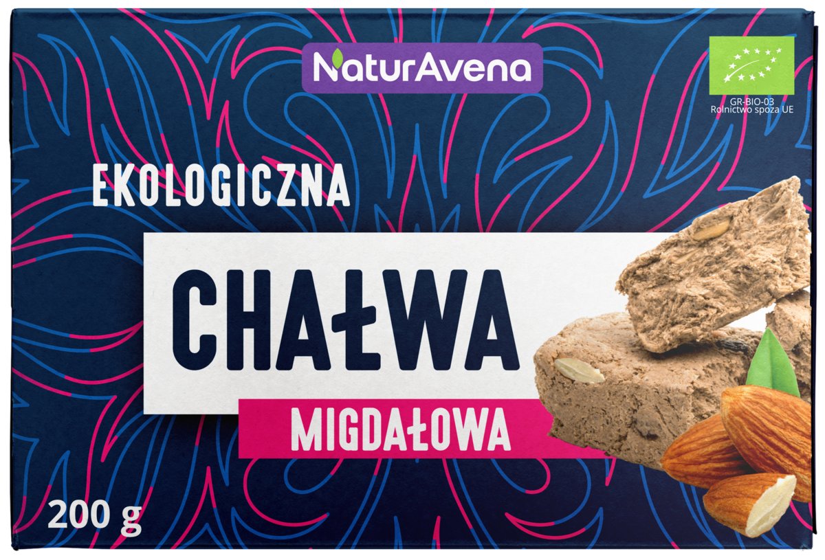 NaturAvena ekologiczna chałwa migdałowa bio 200 g Naturavena