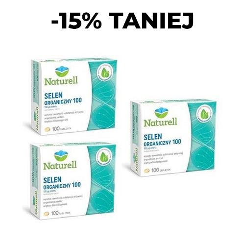 Naturell Zestaw Selen Organiczny Tabletek Szt Sklep Empik