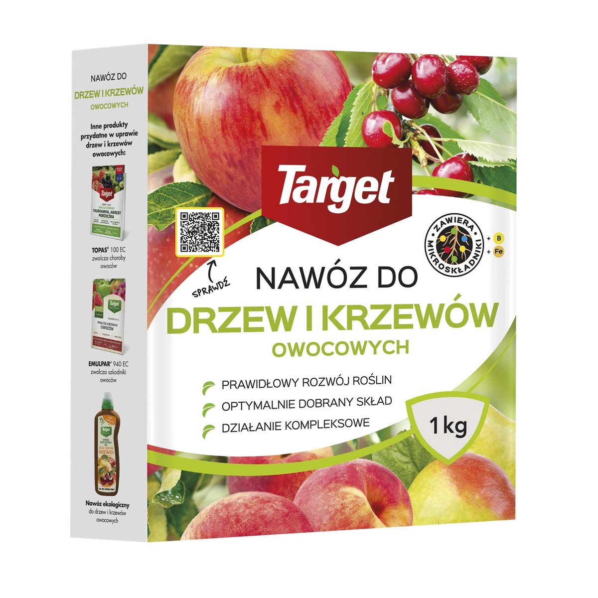 Nawóz do drzew i krzewów owocowych z mikroelementami 1 kg Target