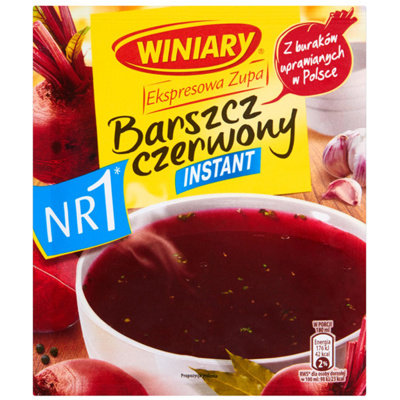 Nestle Winiary Ekspresowa Zupa Barszcz Czerwony Instant 60 G