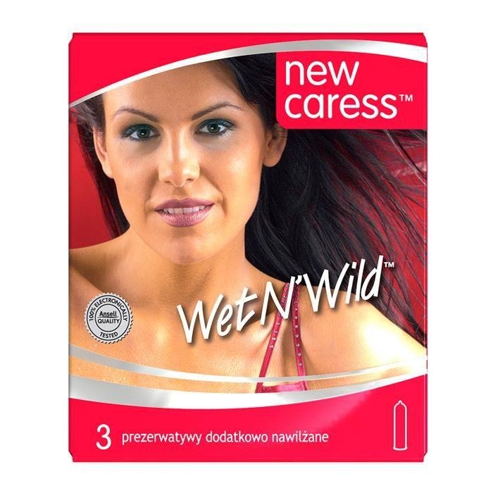 New Caress Wet N Wild Lateksowe Prezerwatywy 3 Szt Sklep EMPIK