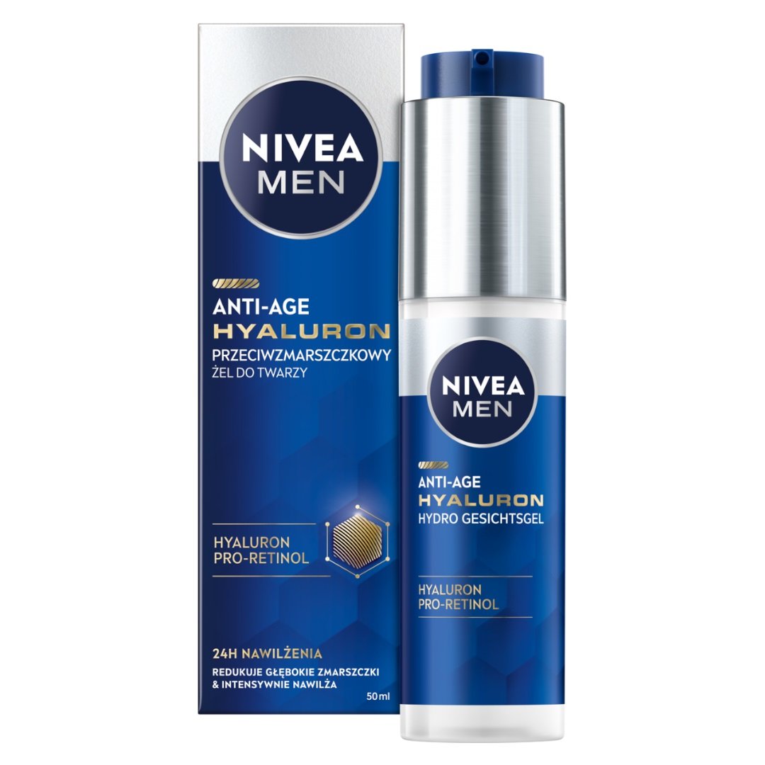 Nivea Men Hyaluron Przeciwzmarszczkowy El Do Twarzy Ml Sklep