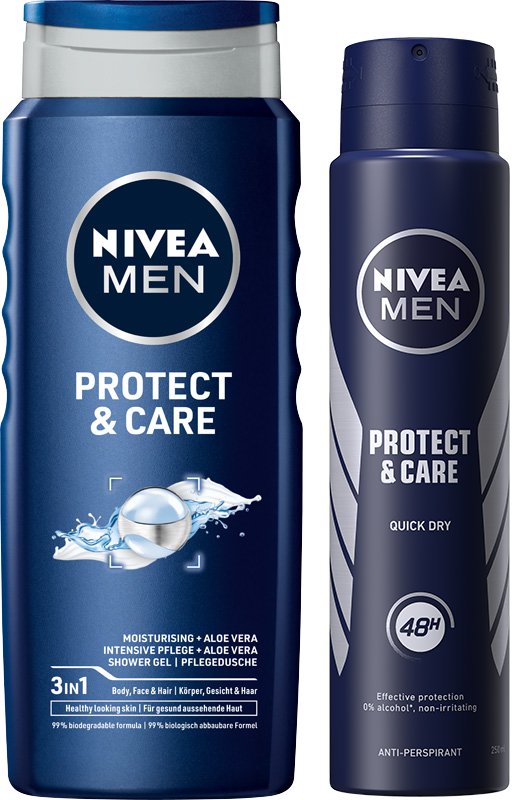 Nivea Men Protect care Zestaw Kosmetyków Do Pielęgnacji 2 Szt