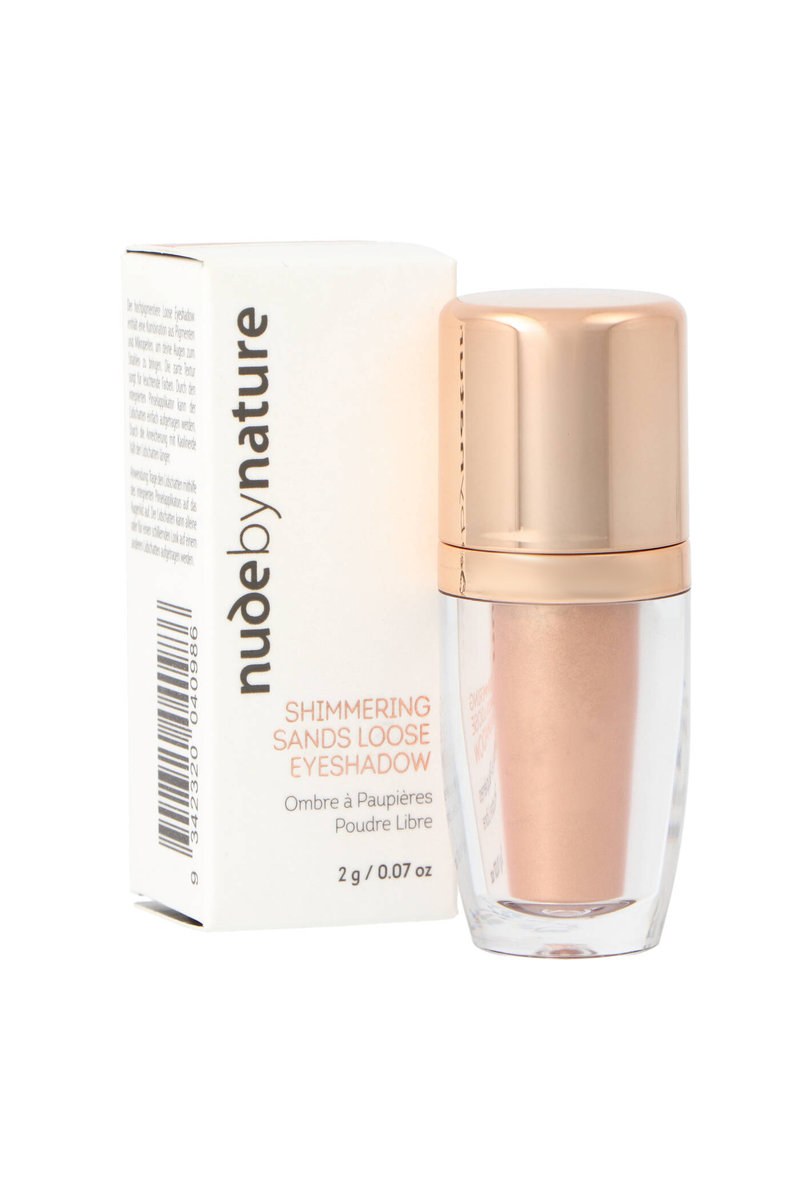 Nude By Nature Shimmering Sands Loose Cie Do Powiek Coral Sand