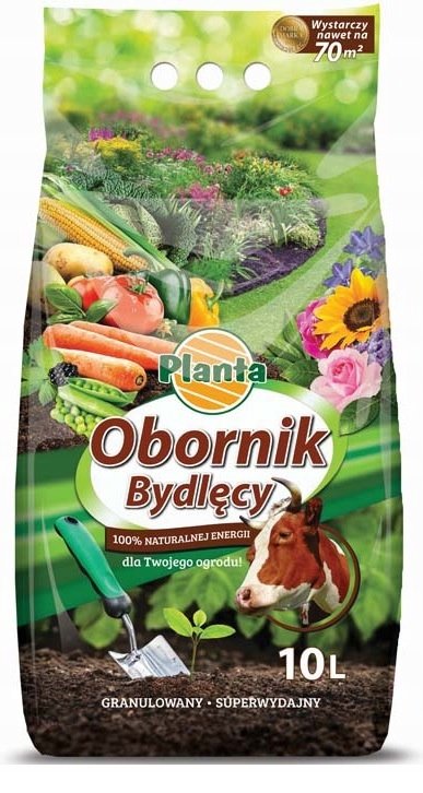 Obornik Bydlęcy Nawóz Naturalny Granulowany 10 L Planta Sklep EMPIK