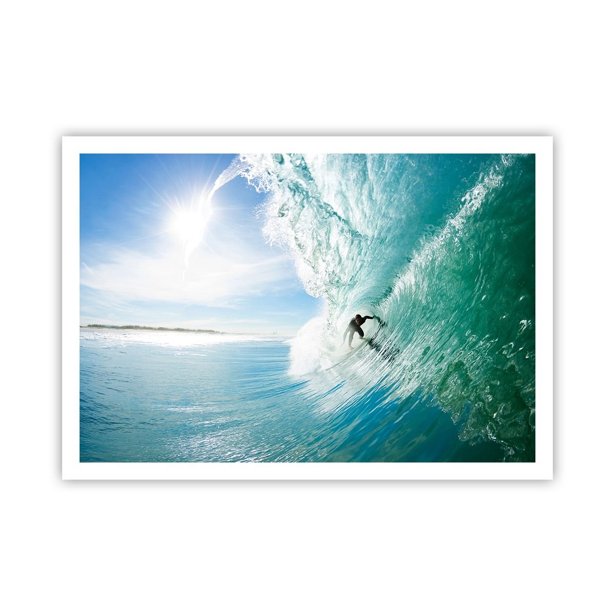 Obraz Plakat Zawsze Na Fali X Cm Krajobraz Ocean Surfer