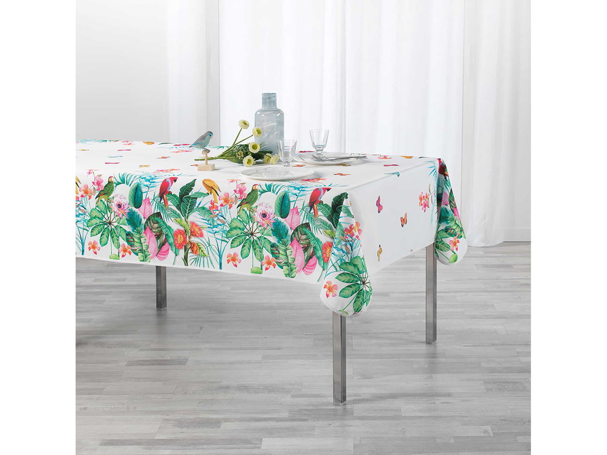 Obrus Plamoodporny Tropical Vintage 150X240 Douceur d intérieur