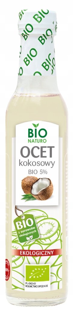 Ocet Kokosowy Z Kokosa Bionaturo Ekologiczny Bio Naturo Sklep