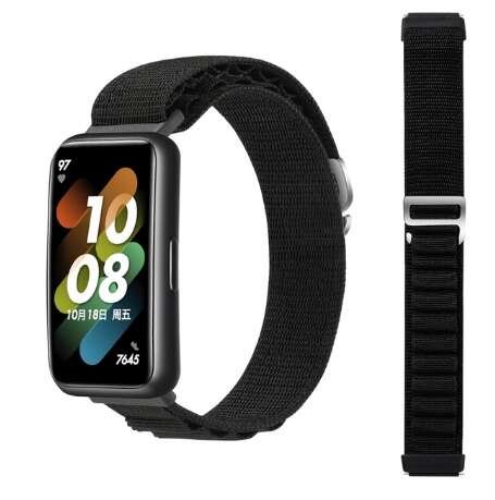 Opaska Pasek Bransoleta Nylon Pro Huawei Band Czarna Bestphone