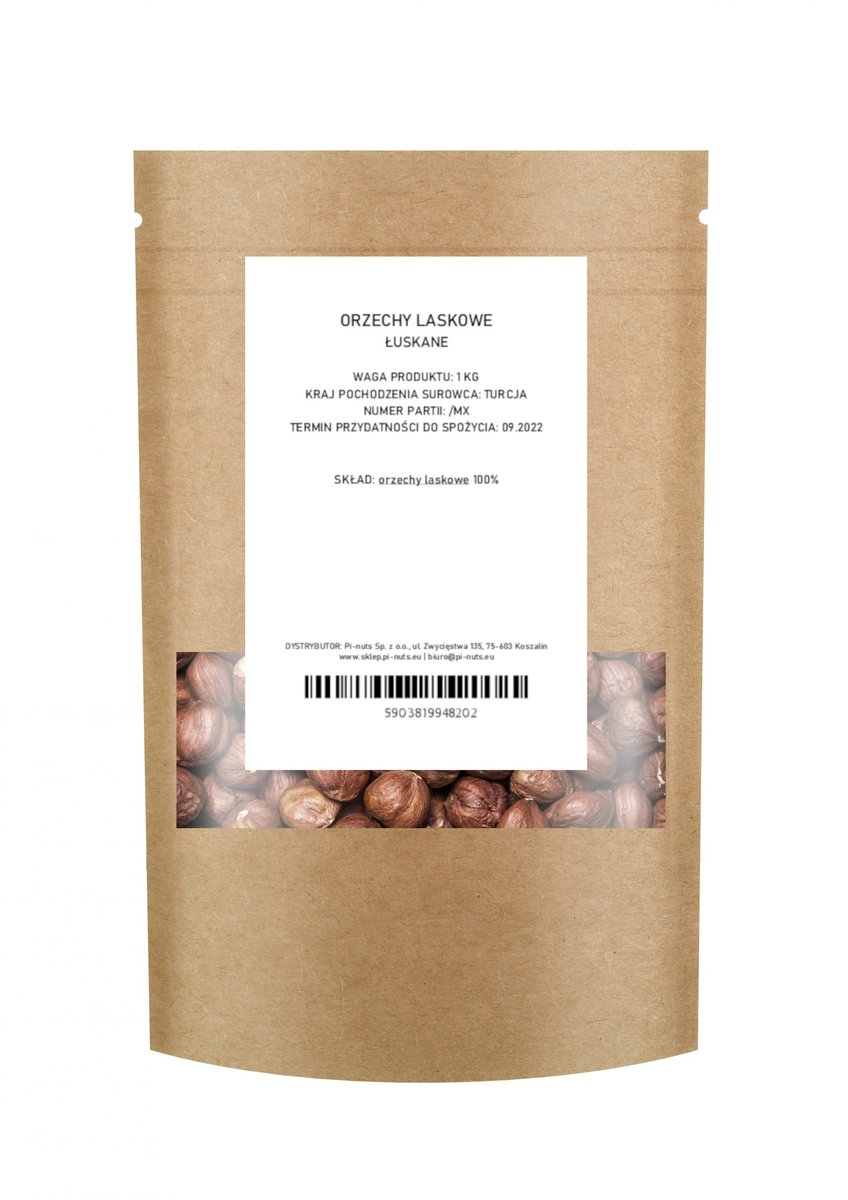 Orzechy Laskowe Premium 1Kg Pi Nuts Sklep EMPIK