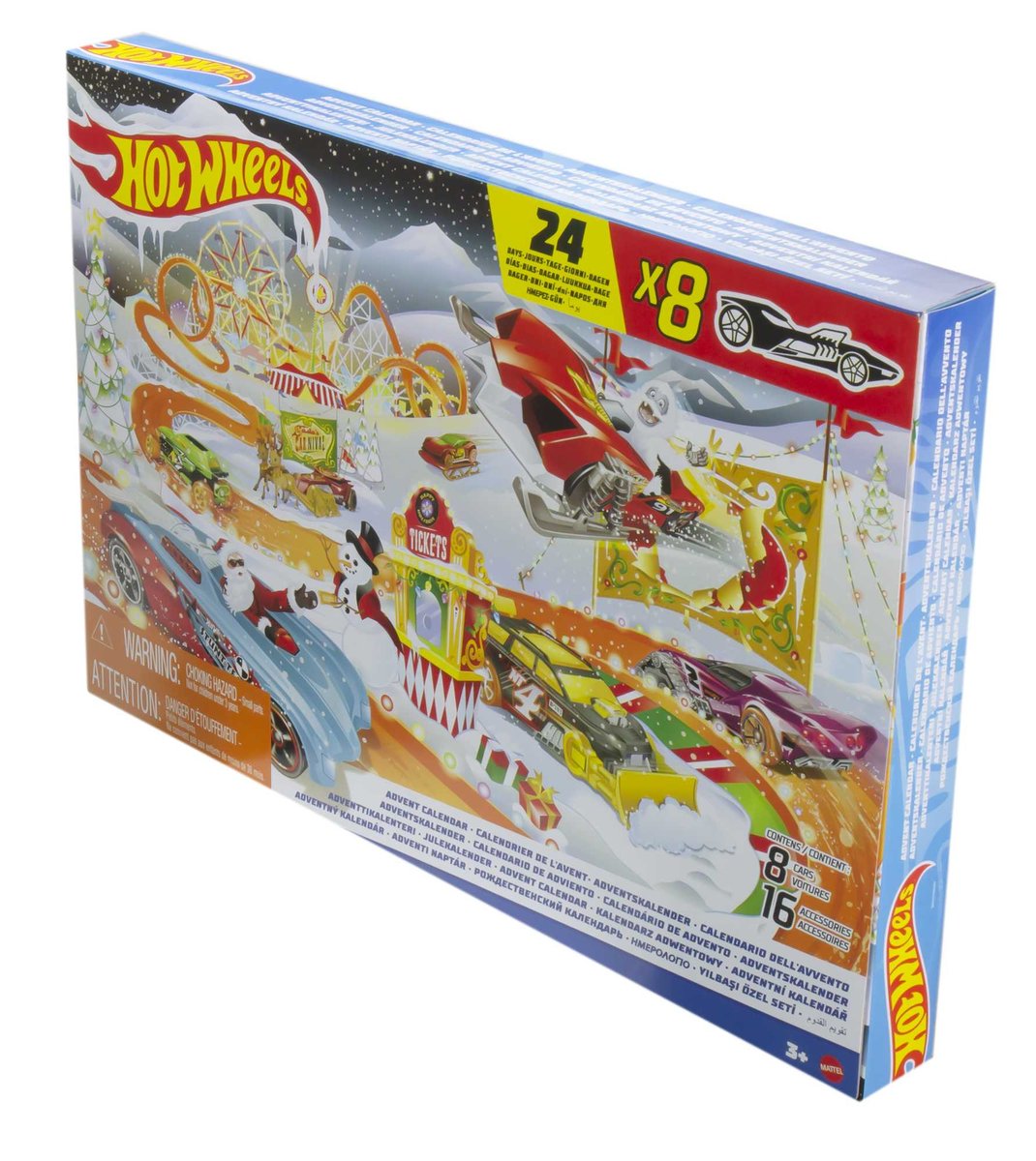 Outlet Hot Wheels Kalendarz Adwentowy Hot Wheels Sklep Empik