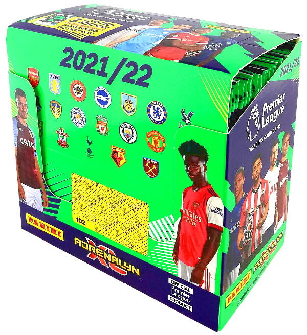 Panini Premier League Adrenalyn Xl Box Saszetek Z Kartami