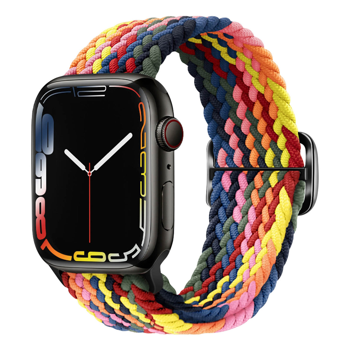 Pasek do Apple Watch 41mm 40mm 38mm Pleciony Oddychający Nylon