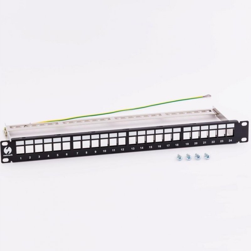 Patch Panel Keystone 19 24 Porty Ftp Netrack Netrack Sklep EMPIK