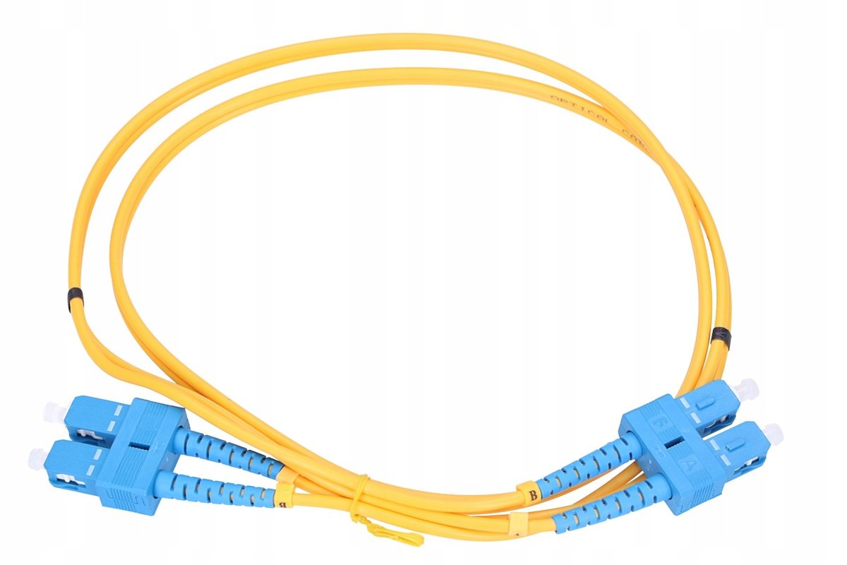 Patchcord Sc Upc Sc Upc Pvc Jednomodowy Mm M Extralink Sklep