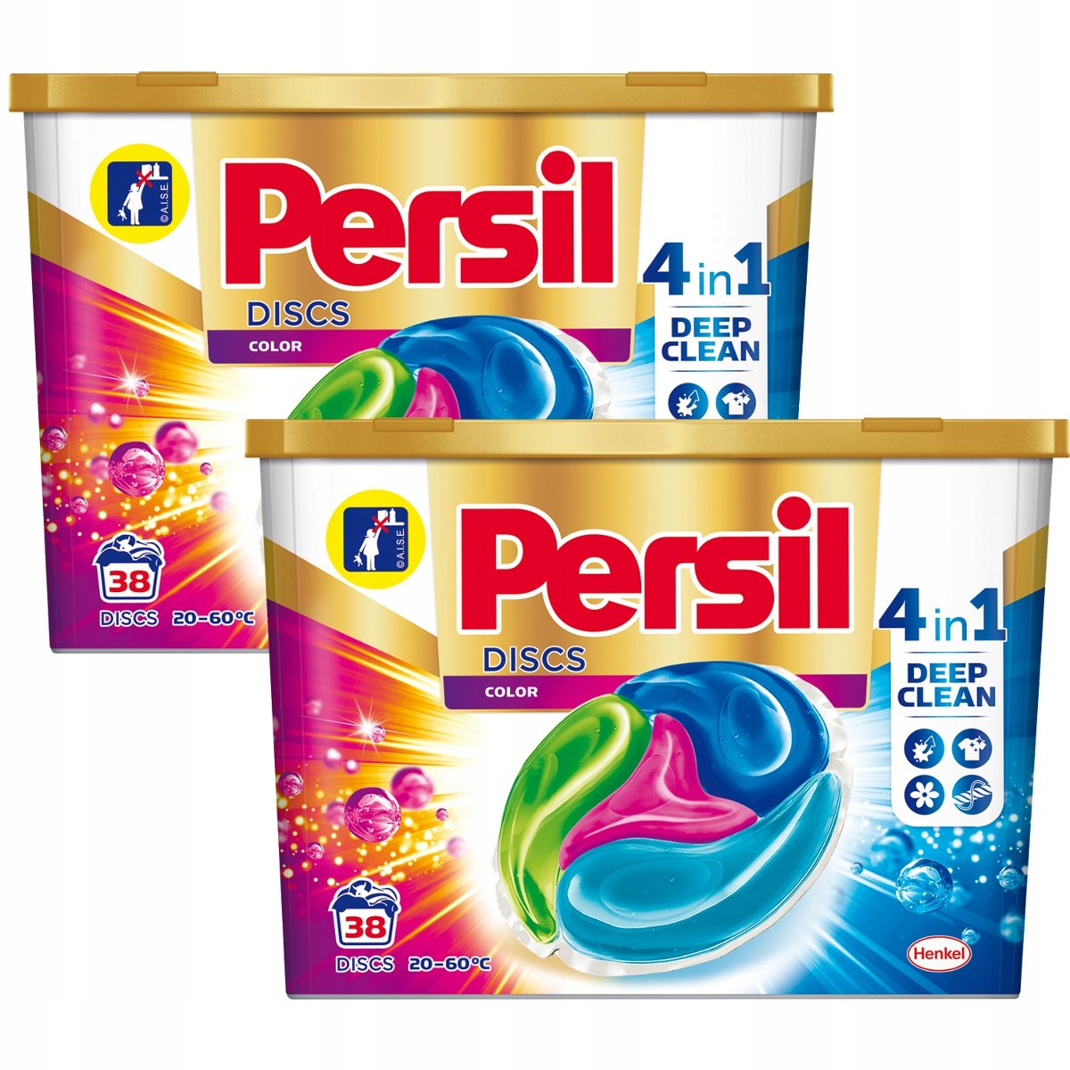 Persil Deep Clean Discs Kapsułki 4w1 Color 76 prań Henkel Sklep