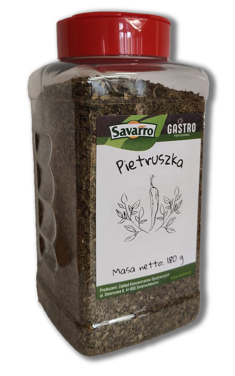 Pietruszka Suszona Savarro Gastro Professional Słoik 180 G Inna