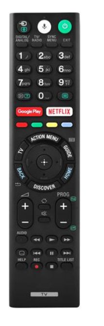 Pilot Za Sony Rmf Tx310E Google Play Netflix Kd 65X755F Kd 65X757F Kd