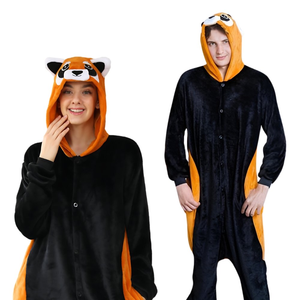 Piżama Onesie Kigurumi Kostium Przebranie Ruda Panda M 155 165cm