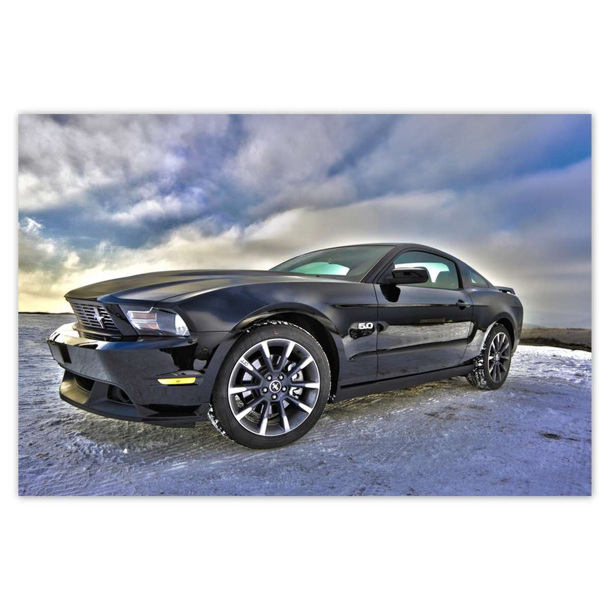 Plakat Ford Mustang W Zimie X Cm Zesmakiem Sklep Empik