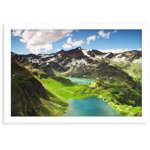 Plakat w czarnej ramce Góry 40x30 cm Empik Foto Sklep EMPIK