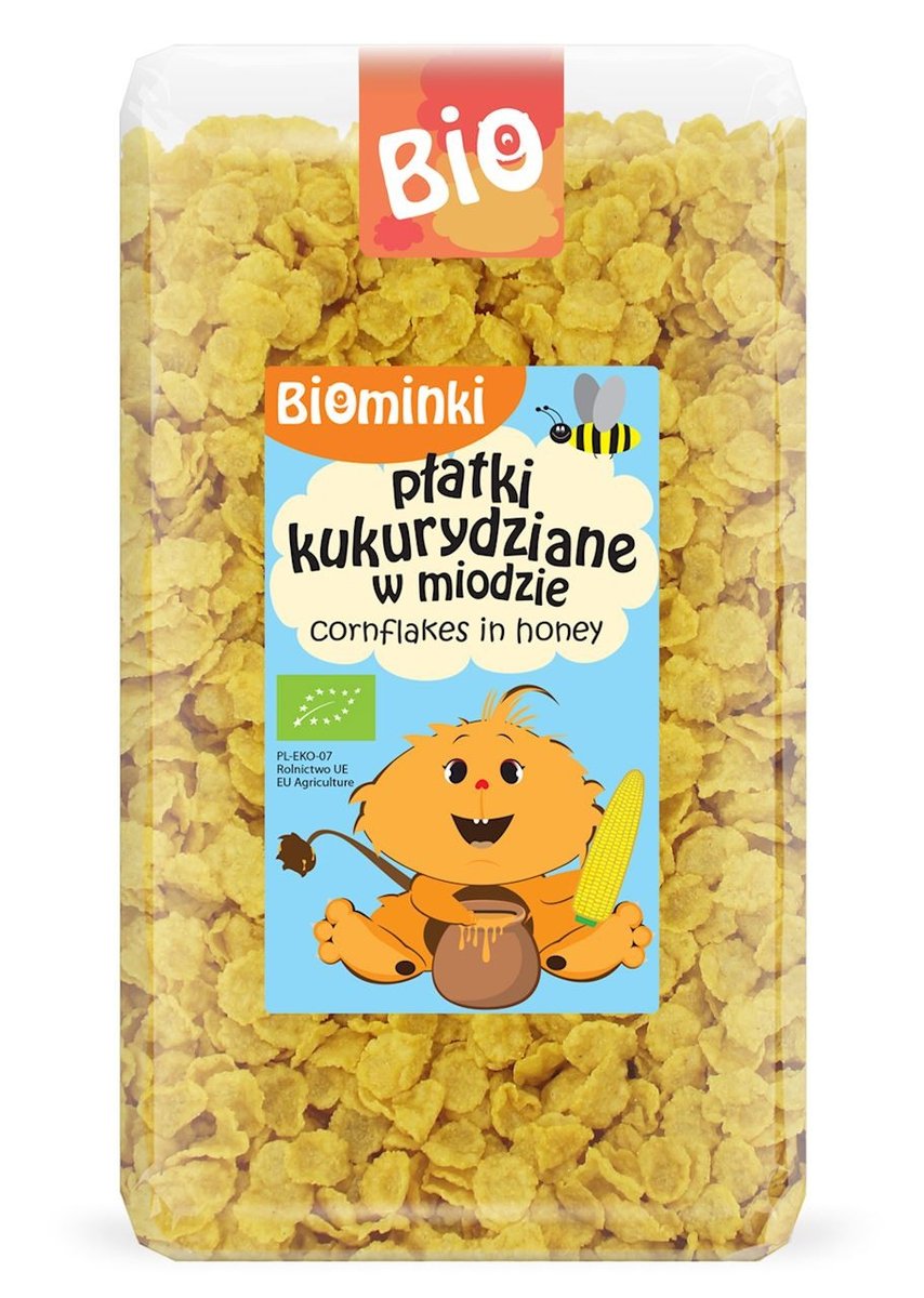 P Atki Kukurydziane W Miodzie Bio G Biominki Biominki Sklep