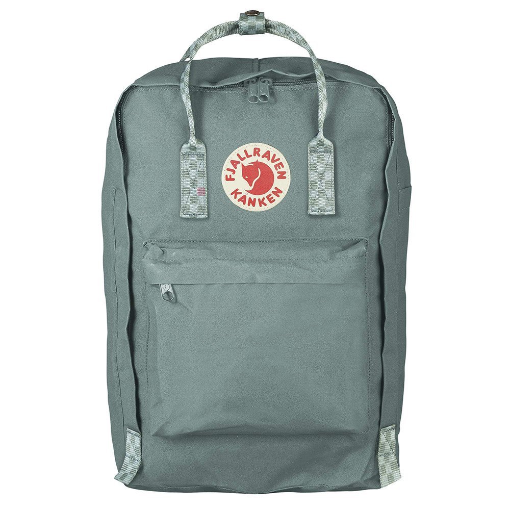 Plecak Fjallraven Kanken Laptop Frost Green Chess Pattern