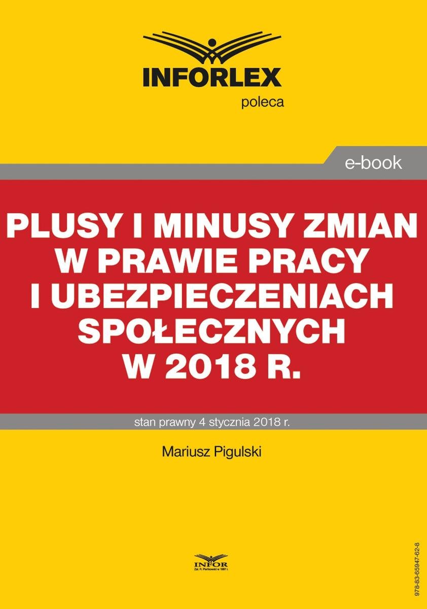 Plusy i minusy zmian w prawie pracy i ubezpieczeniach społecznych w