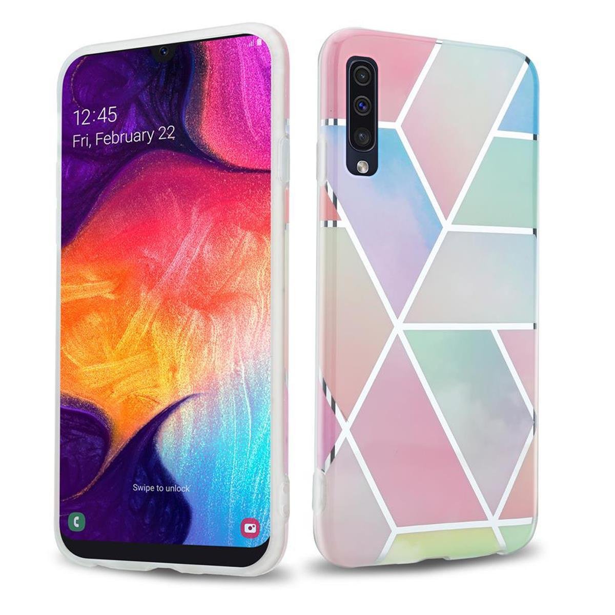 Pokrowiec Etui Do Samsung Galaxy A G A S A S W T Czowy Marmur