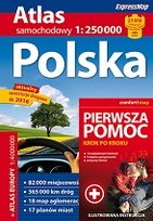 Polska Atlas Samochodowy 1 250 000 Pierwsza Pomoc Krok Po Kroku