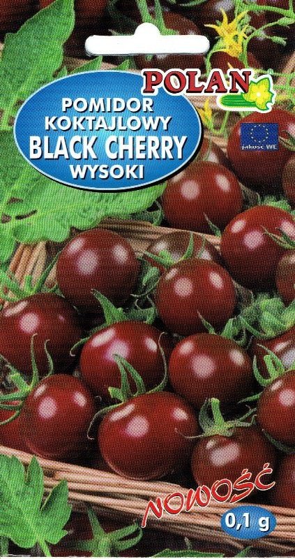 Pomidor Gruntowy Black Cherry Koktajlowy 0 1 G POLAN Inna Marka