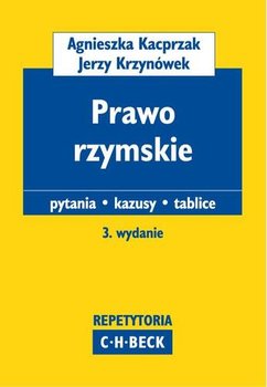 Prawo rzymskie. Pytania, kazusy, tablice - Kacprzak Agnieszka, Krzynówek Jerzy