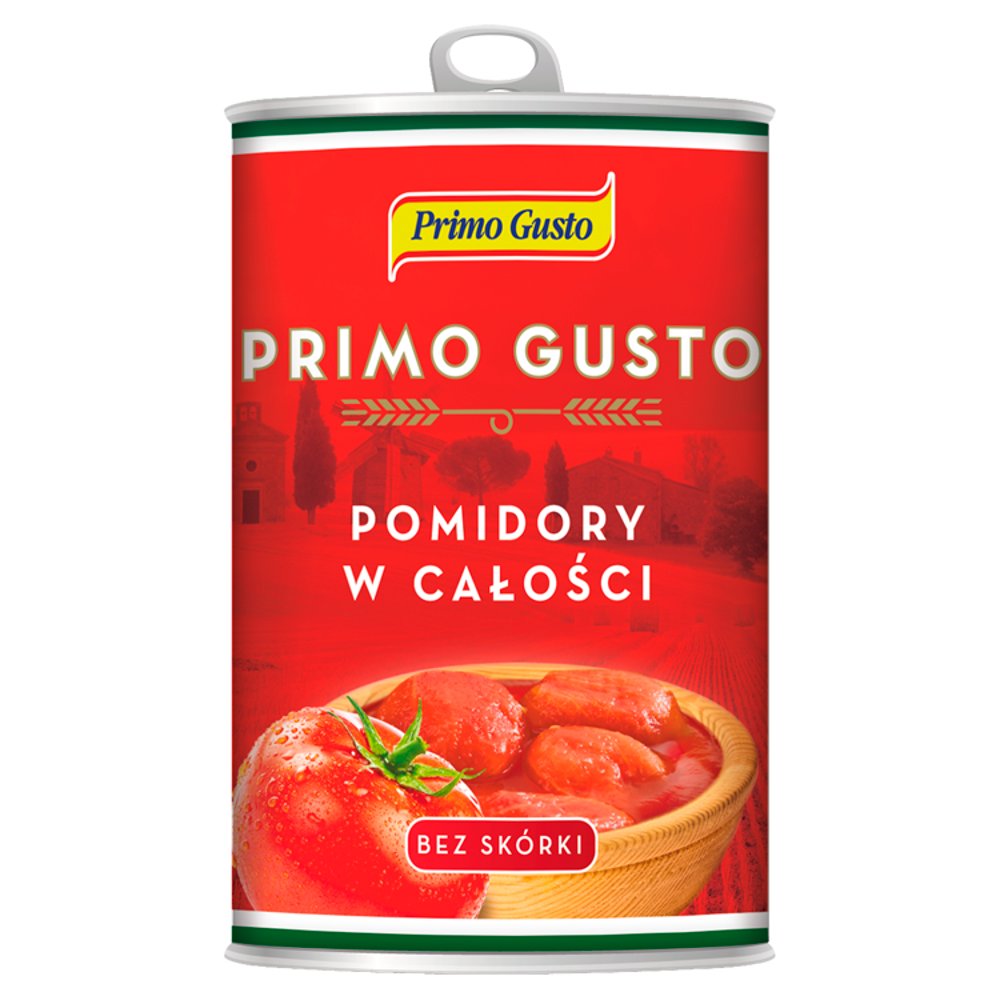 Primo Gusto Pomidory w całości bez skórki 400 g PRIMO GUSTO Sklep