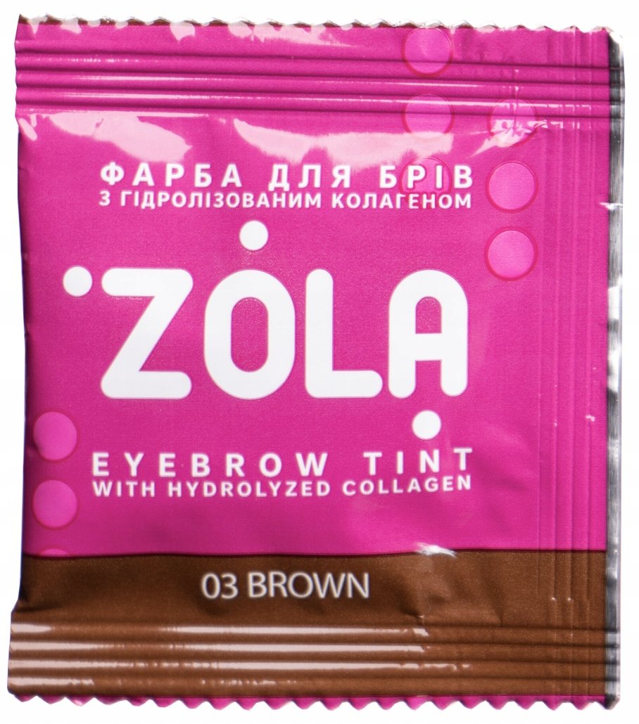 Project Lashes Farbka Do Brwi Zola Brown Oksydant Sklep Empik