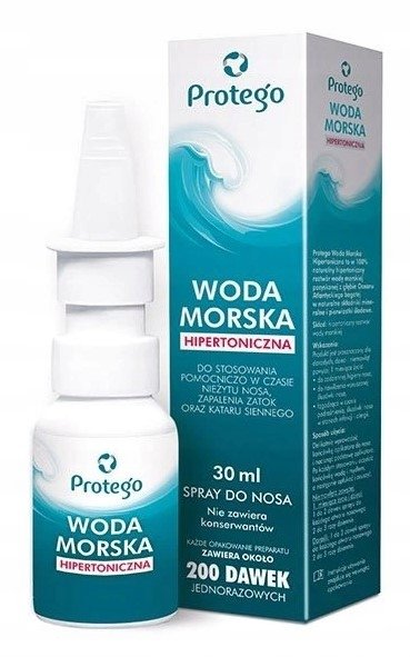 Protego Woda Morska Hipertoniczna Spray 30 Ml Sklep EMPIK