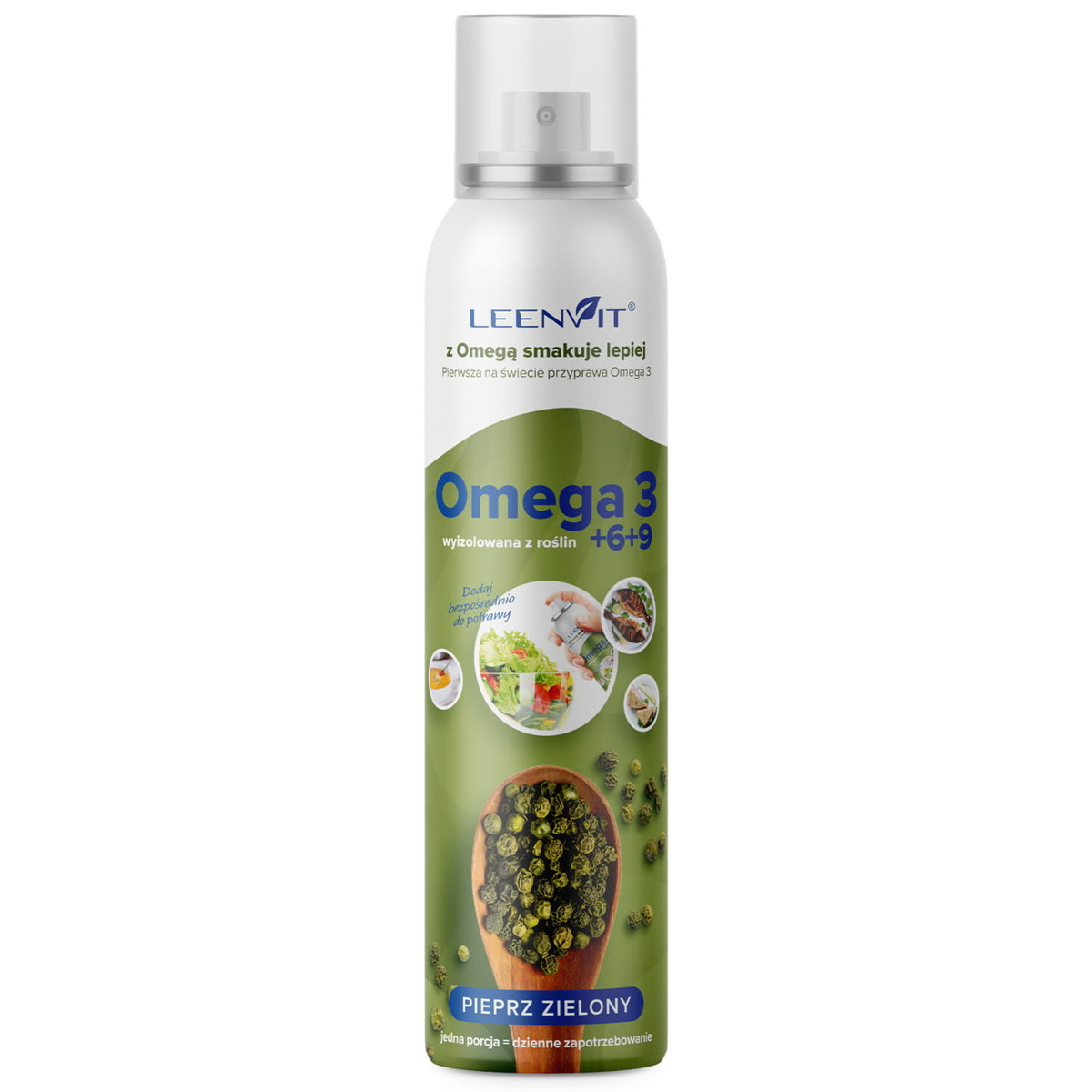 PRZYPRAWA Omega 3 6 9 PIEPRZ ZIELONY Spray LEENVIT Inna Marka Sklep