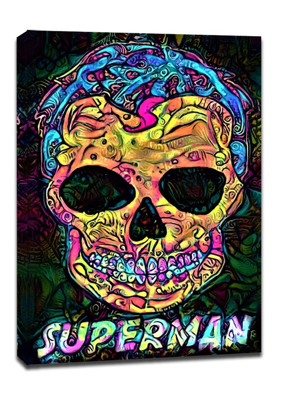 Psychoskulls Superman Dc Comics Obraz Na P Tnie X Cm Galeria