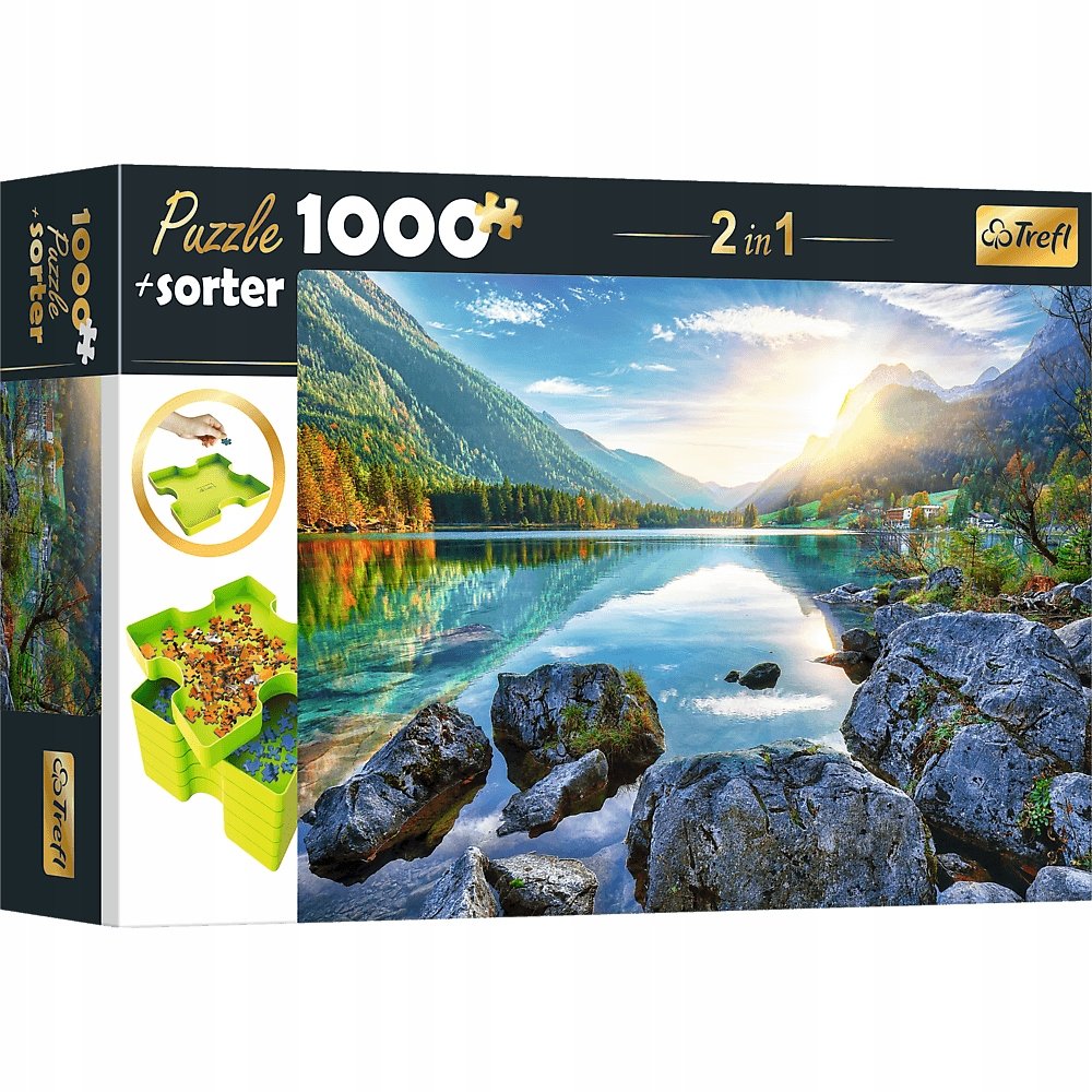 Puzzle 1000 El Trefl JEZIORO HINTERSEE Sorter Trefl Sklep EMPIK