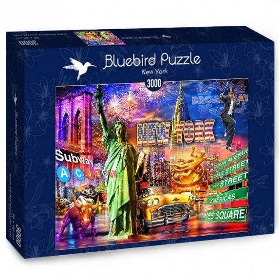 Puzzle 3000 Nowy Jork Bluebird Sklep EMPIK