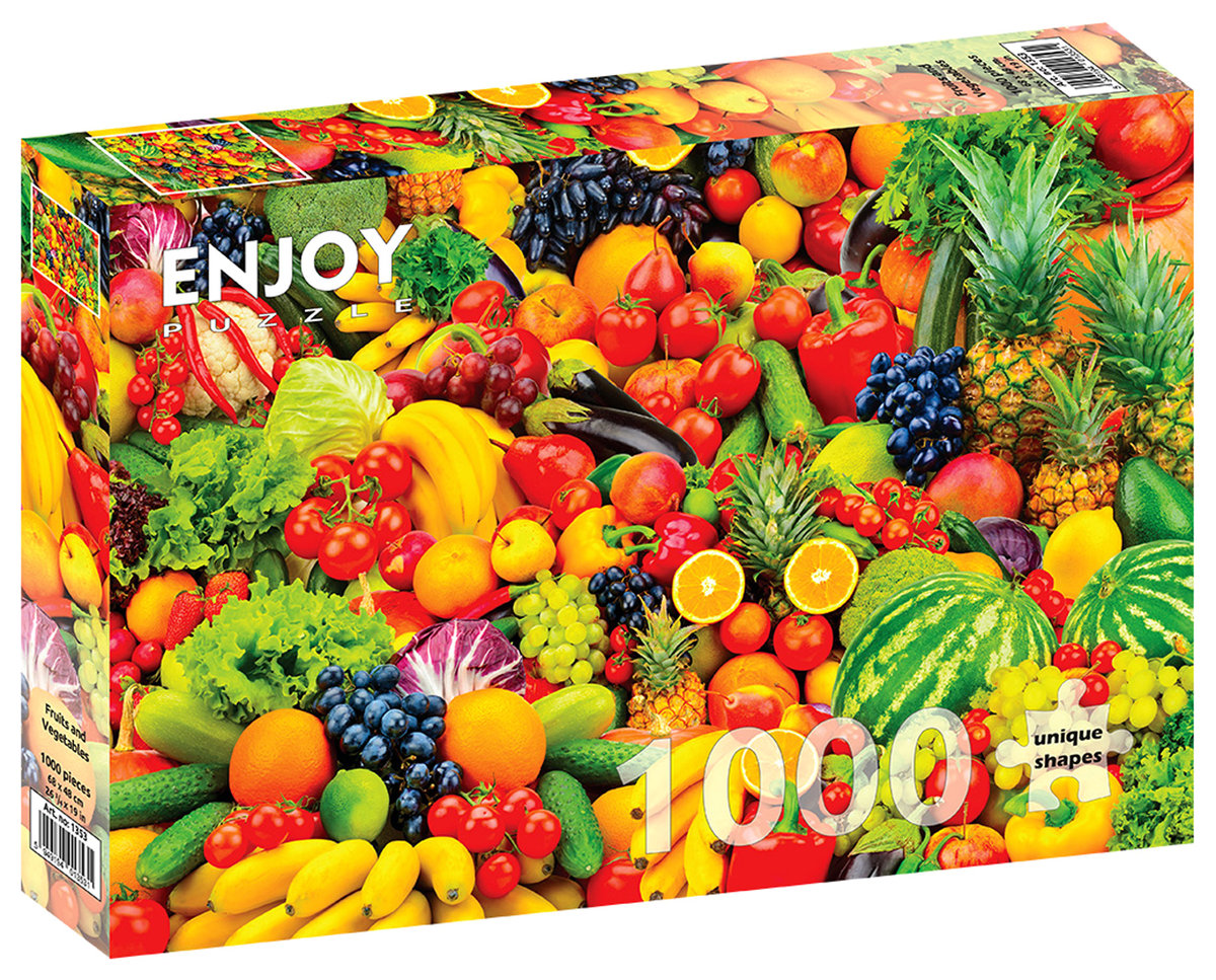 Puzzle Owoce I Warzywa 1000 El Enjoy Sklep EMPIK