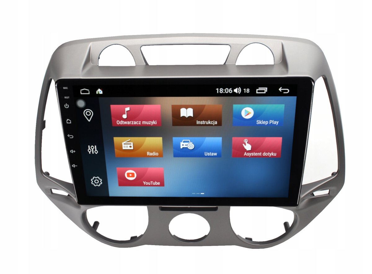 Radio Nawigacja Gps Hyundai I20 2008 2012 Android Inna Marka