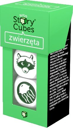 Rebel gra towarzyska Story Cubes Zwierzęta dodatek do gry Rebel