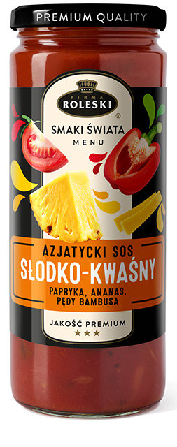 ROLESKI Sos Słodko Kwaśny 500g Roleski Sklep EMPIK