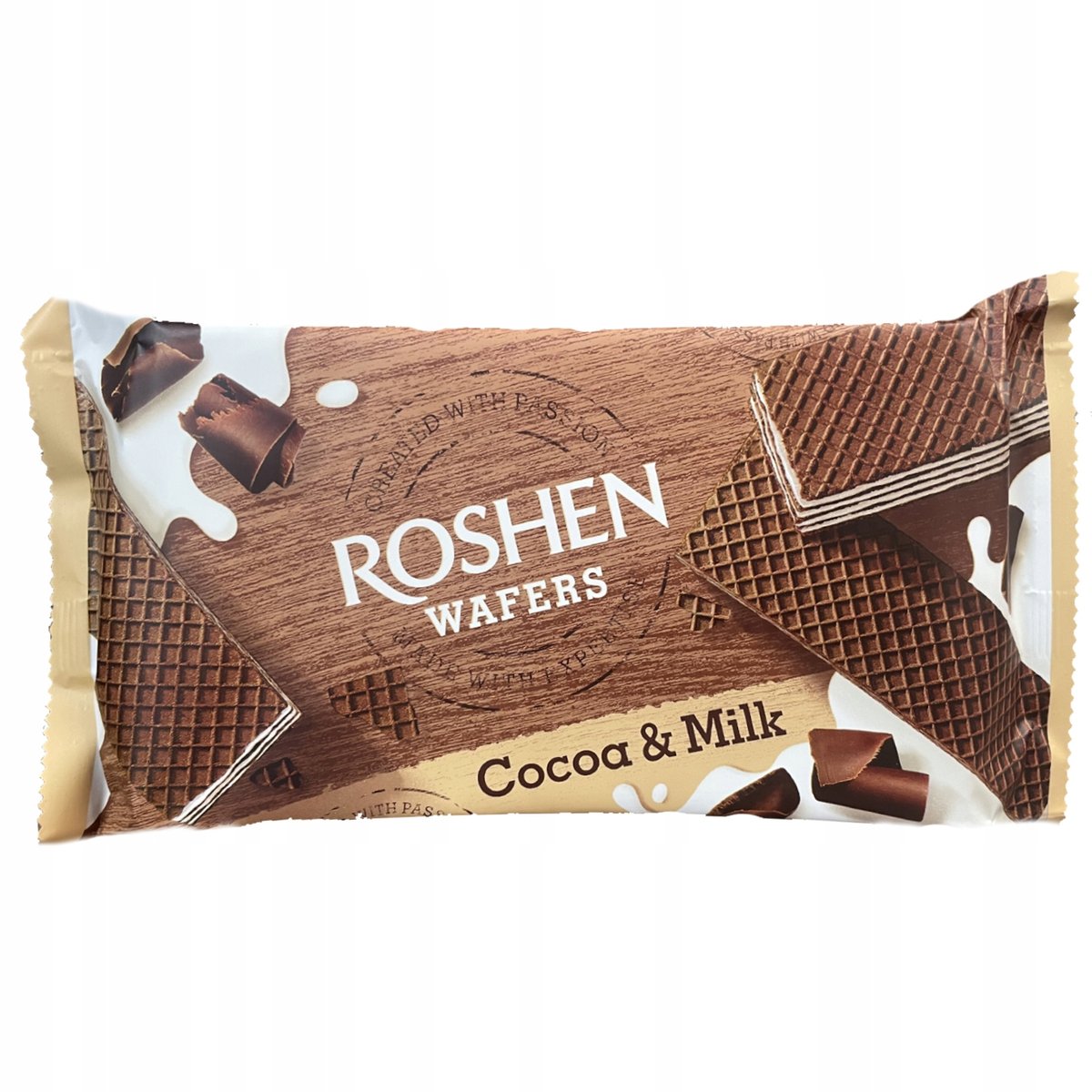 Roshen Wafelki Z Nadzieniem Kakaowo Mlecznym G Roshen Sklep