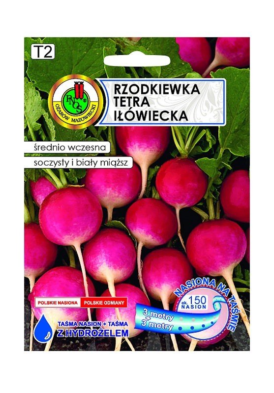 Rzodkiewka Tetra Iłówiecka taśma 6 m PNOS Ożarów Inna marka Sklep