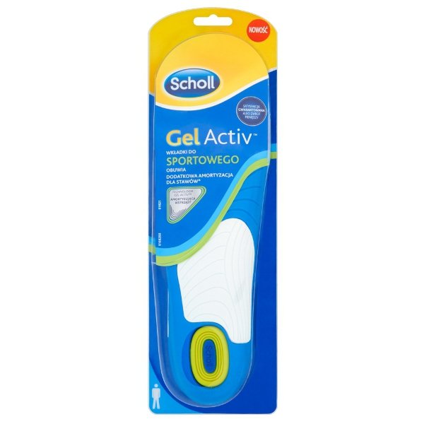 Scholl Gel Activ Wk Adki Elowe Do Sportowego Obuwia Szt Scholl