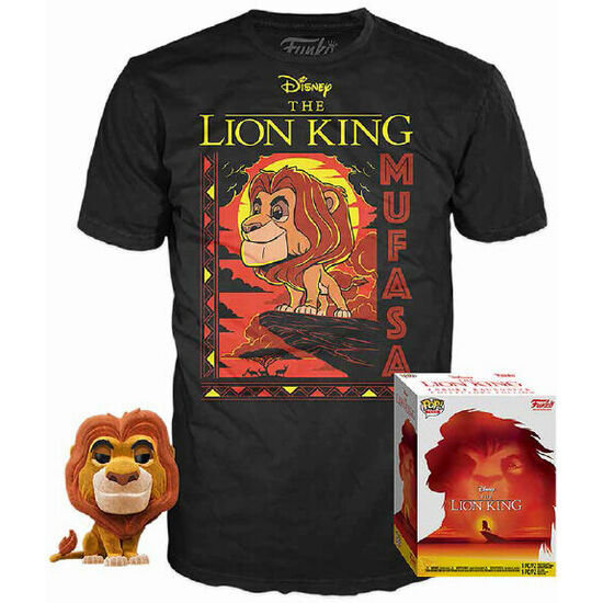 SET FIGURA POP TEE DISNEY EL REY LEON MUFASA Funko Sklep EMPIK