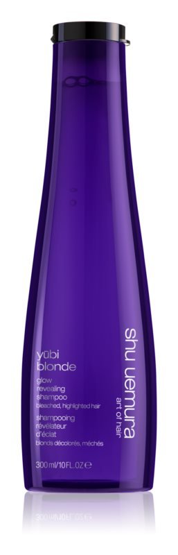 Shu Uemura Yubi Blonde szampon rozświetlający do blond i siwych włosów